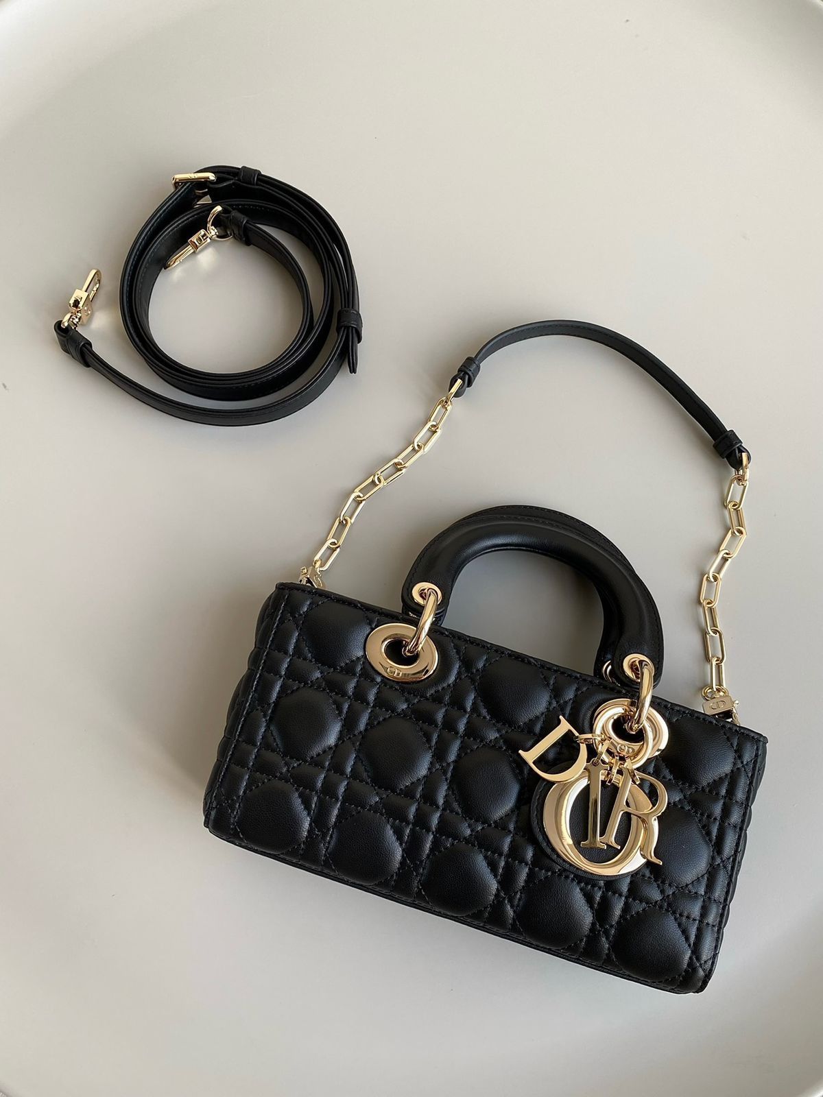 Dior Lady D-Joy Handbag with Brand Box | Glamora