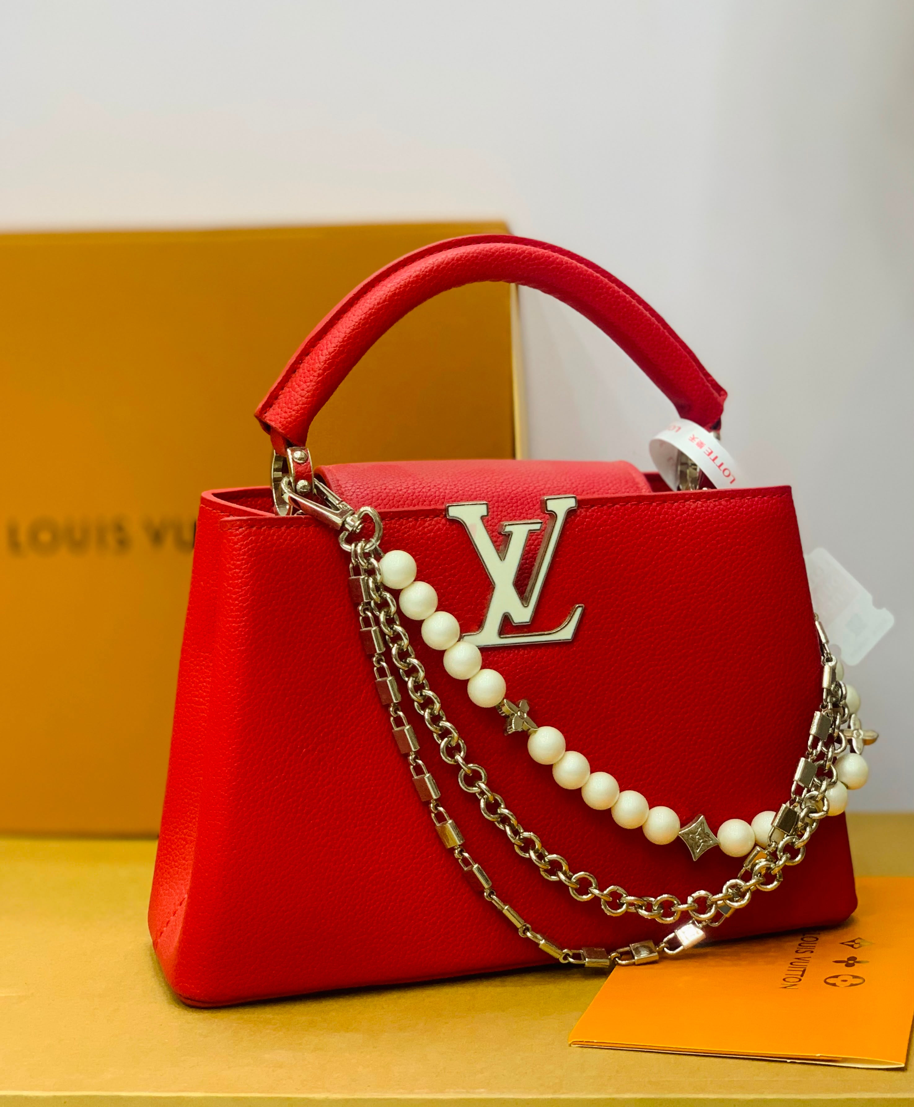 LY Handbag – Official Model | Premium Quality | 2 Boxes & Dust Bag