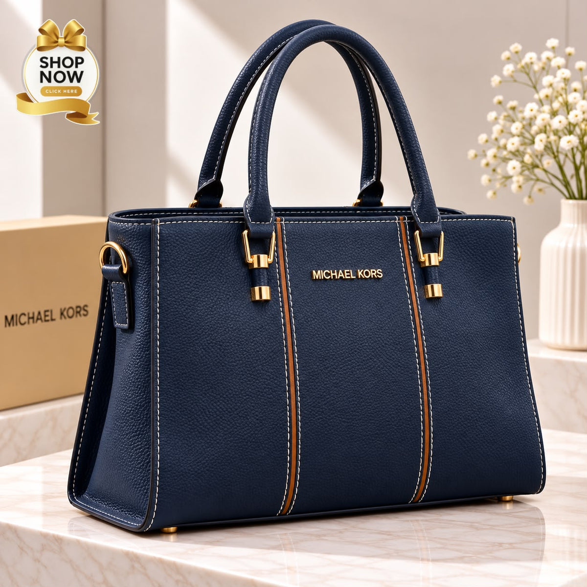 Michael Kors 3 Zipper shoulder Bags For Girls