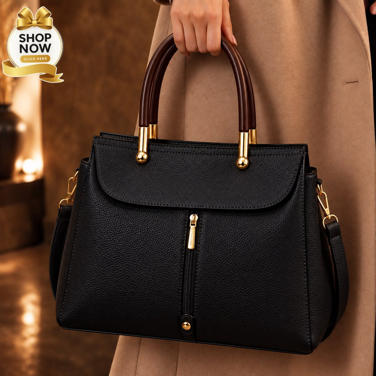 New Arrival Premium Quality High Quality 3  Zipper shoulder Bag For Girls