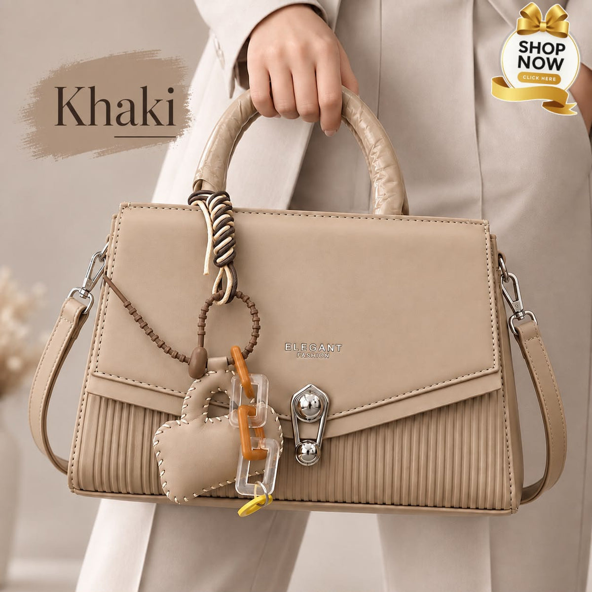 Elegance Structured Handbag