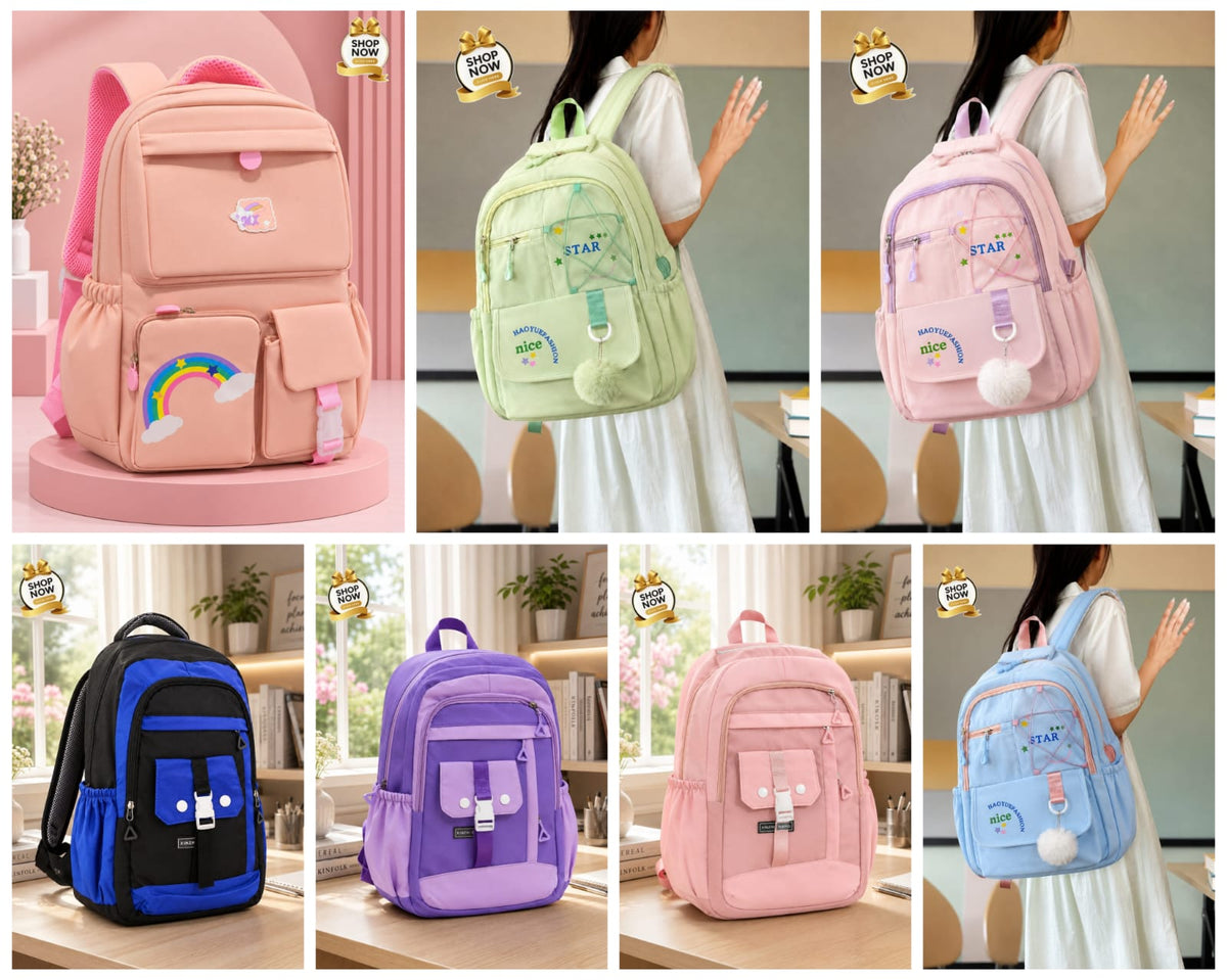 High Quality Imported school & college backpack For girls & Boys