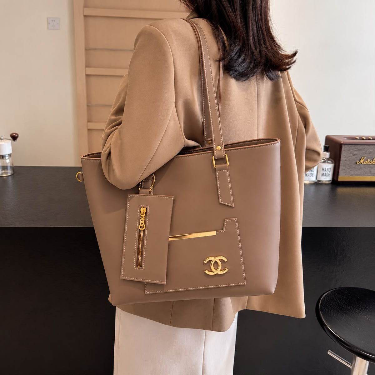 MASTER QUALITY 2 PIECE TOTE BAG For WOMEN - Free Shipping