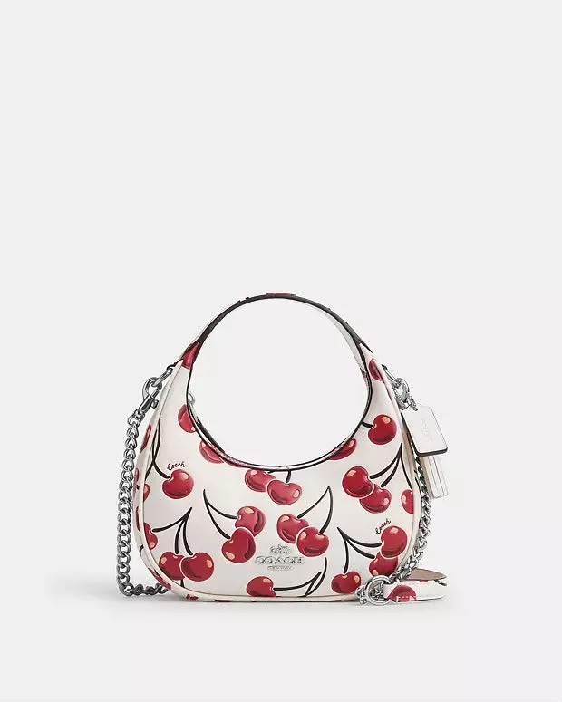 COACH Carmen Mini Crossbody Bag – Cherry Print