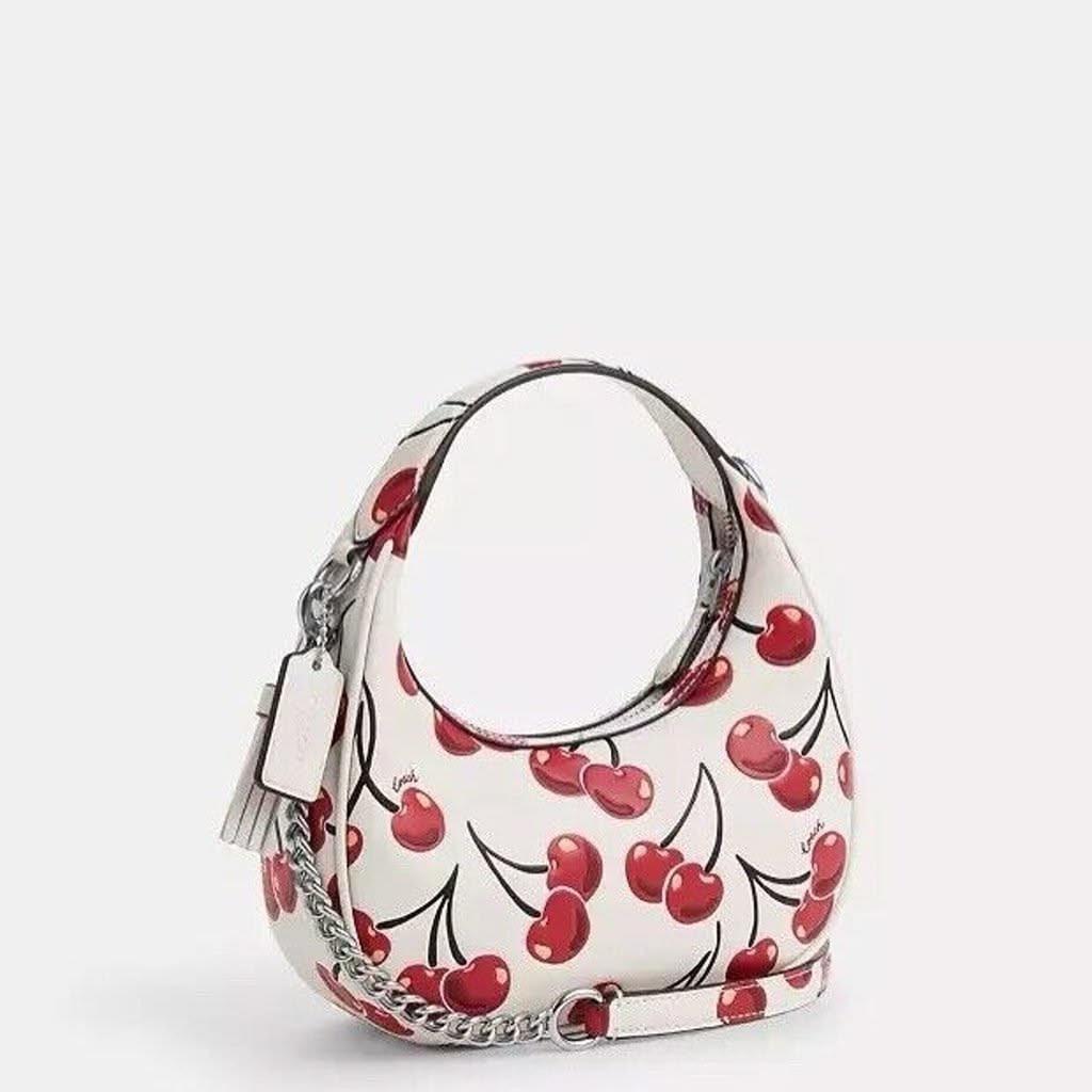 COACH Carmen Mini Crossbody Bag – Cherry Print