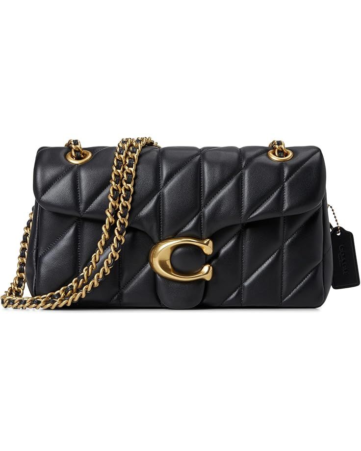 Coach Tabby Quilted Shoulder Bag Black | Glamora