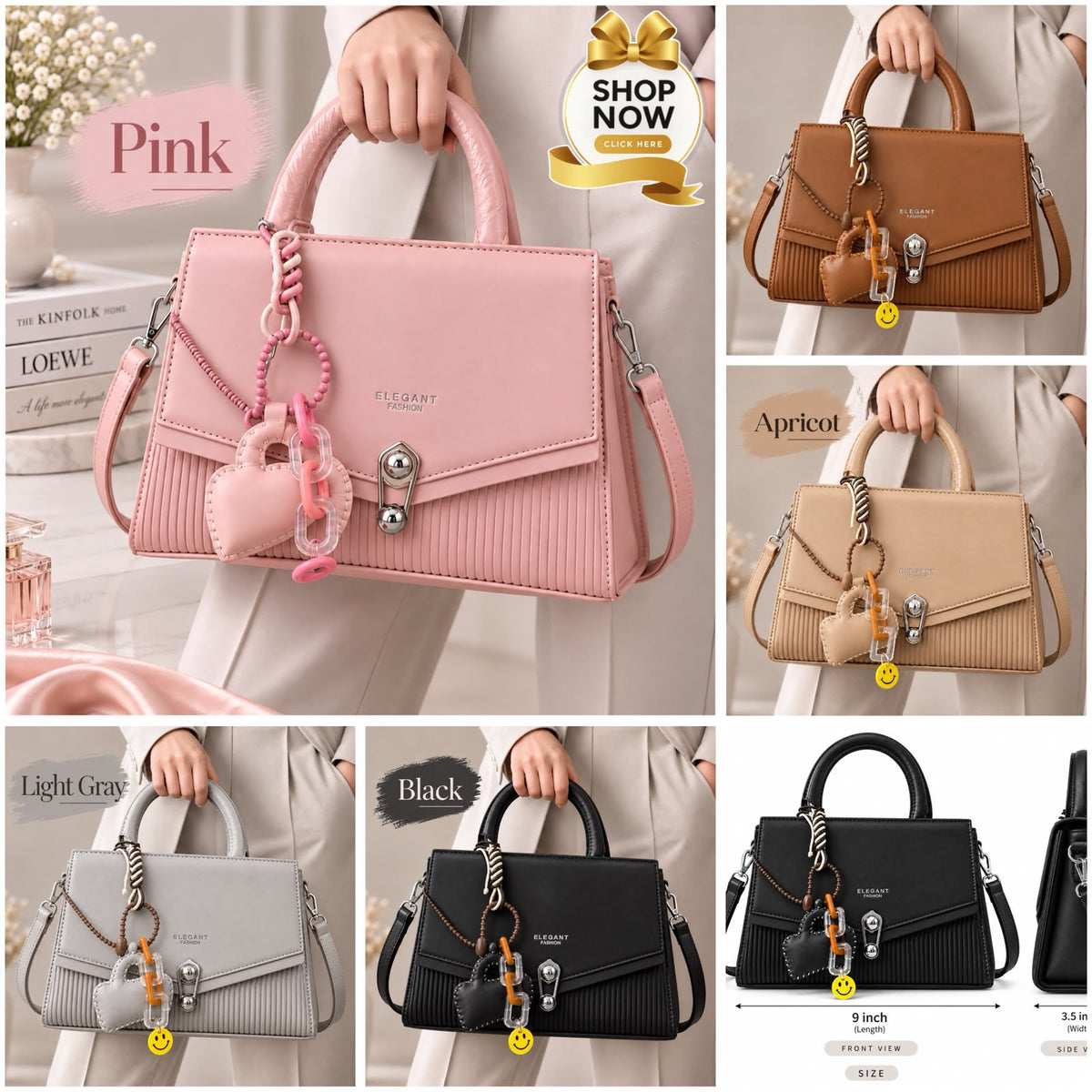 Elegance Structured Handbag